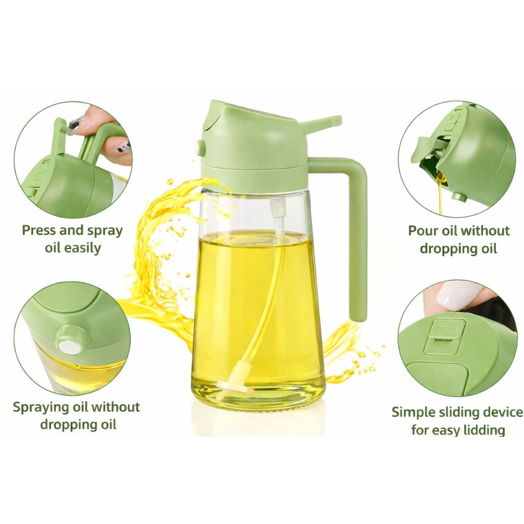 Olivaire™ 2-in-1 Oil Sprayer + Pour Dispenser