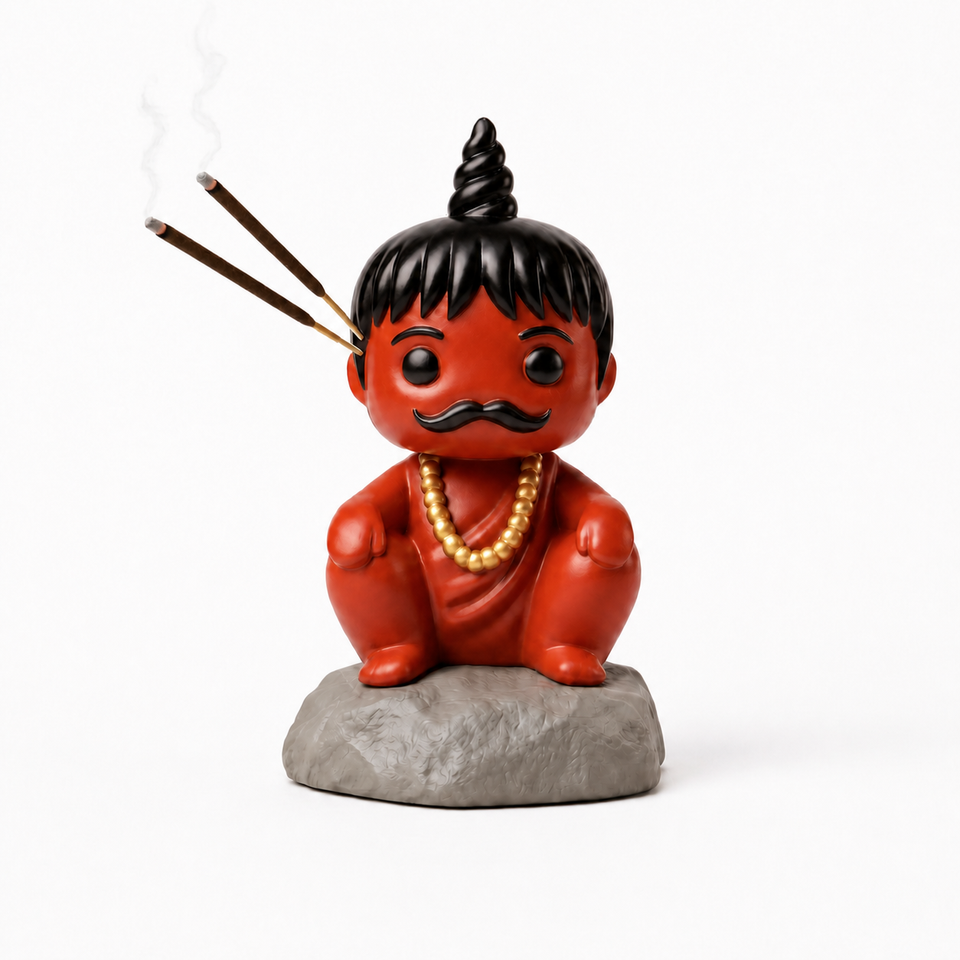 Pandit Ji figure-only edition, without an ash tray or incense sticks