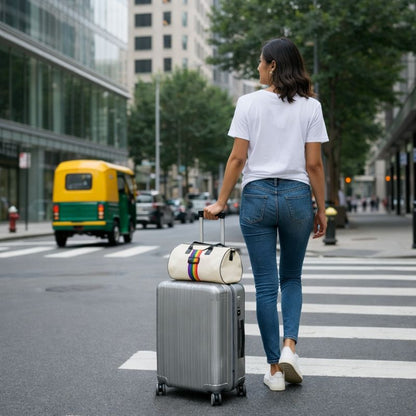 Strapo™ | Adjustable Rainbow Luggage Strap