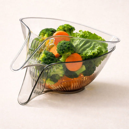 DrainLoop™ Minimal Drain Basket for Washing Fruits & Vegetables