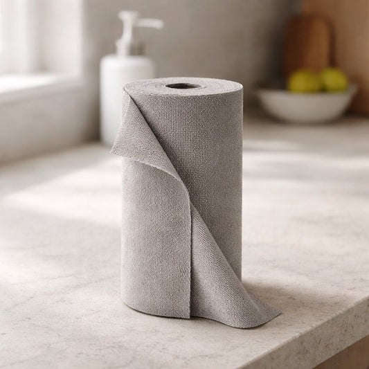 WipeRitual™ Reusable Microfiber Cleaning Cloth Roll