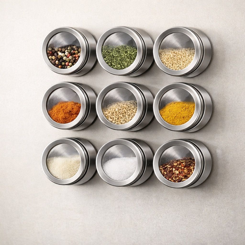 SPYCE™ Magnetic Spice Jar Set