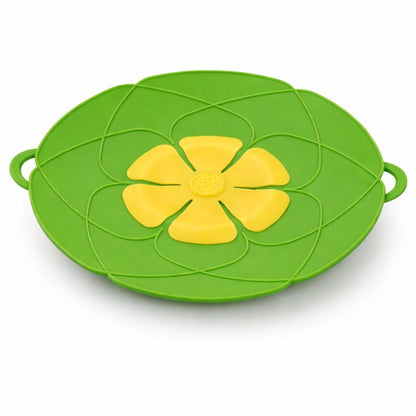SpillGuard™ Silicone Boil-Over & Splatter Control Lid