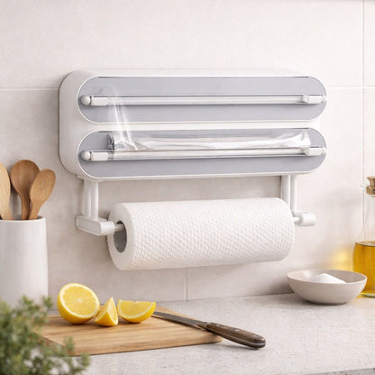 WrapStation™ 3-in-1 Kitchen Roll Organizer