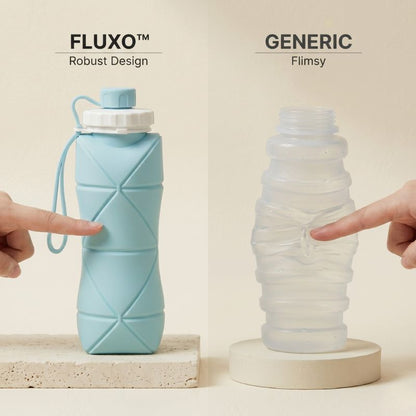 FLUXO™ Collapsible Silicone Water Bottle
