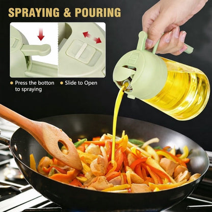 Olivaire™ 2-in-1 Oil Sprayer + Pour Dispenser