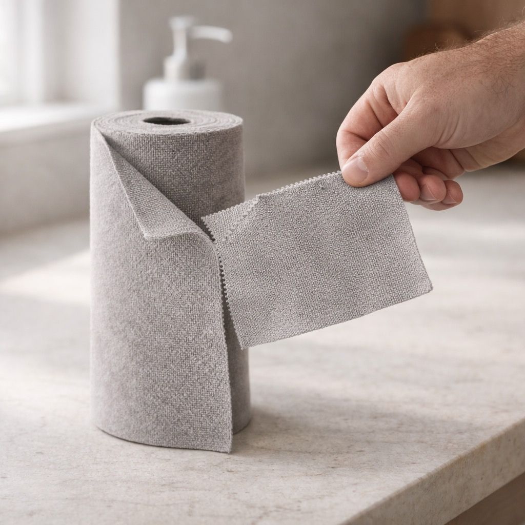 WipeRitual™ Reusable Microfiber Cleaning Cloth Roll