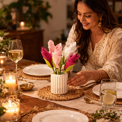 TULIX™ Floral Napkin Holder