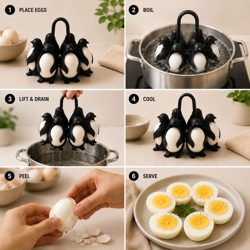 EGGUIN™ Penguin Egg Holder