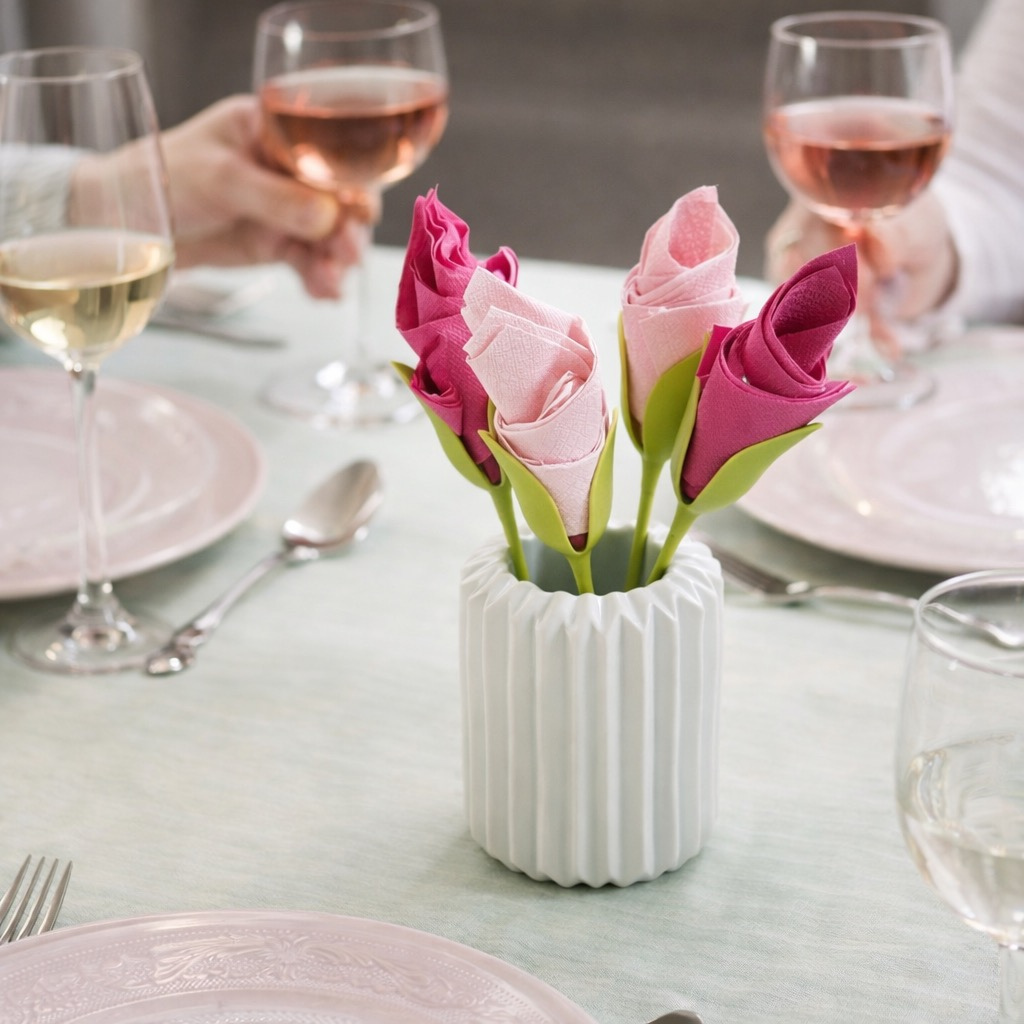 TULIX™ Floral Napkin Holder