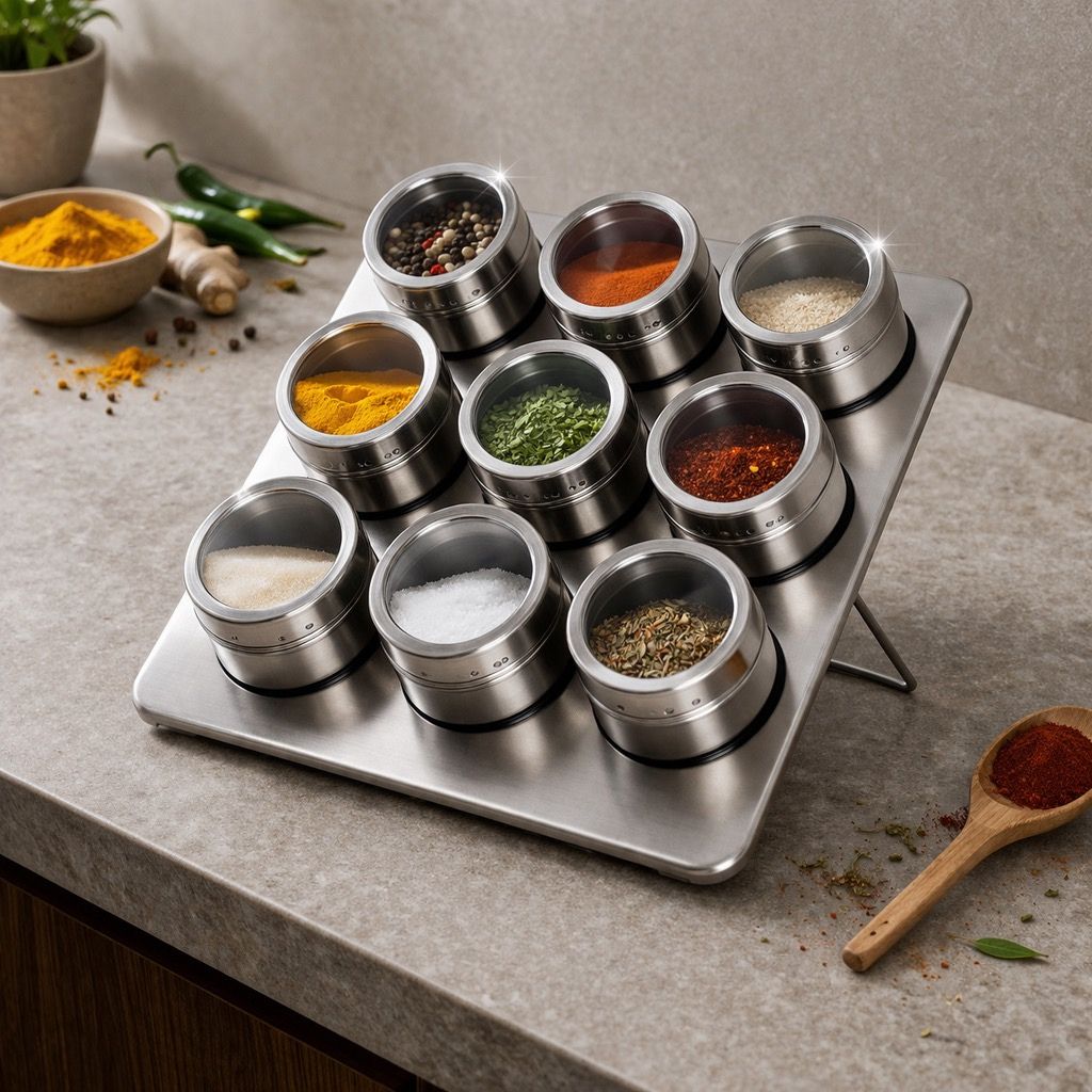 SPYCE™ Magnetic Spice Jar Set
