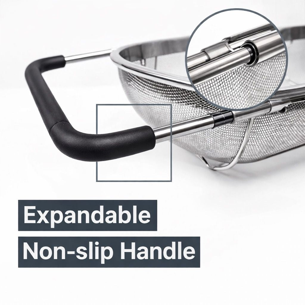 SinkBridge™ Expandable Over-Sink Colander