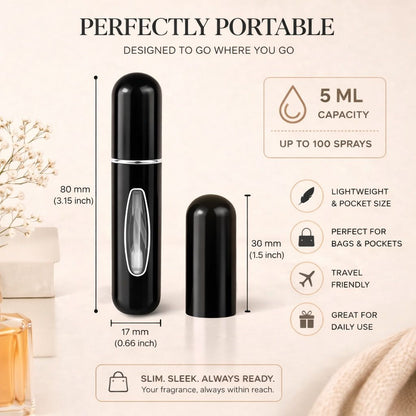 TWYST™ Refillable Travel Perfume Atomizer
