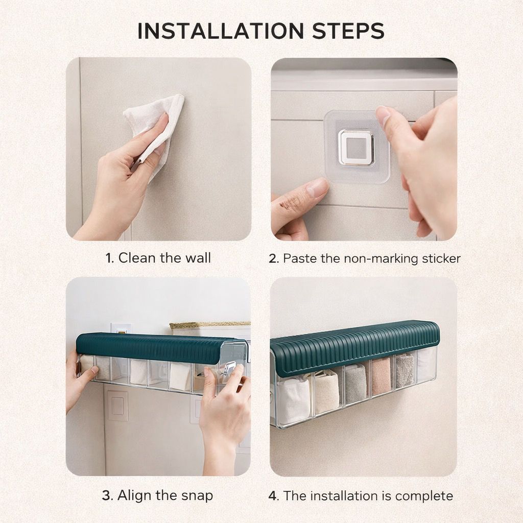Storely™ Wall-Mounted Storage Drawer