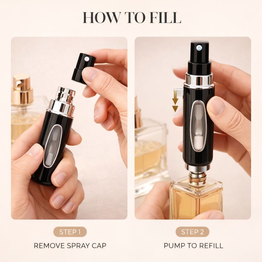 TWYST™ Refillable Travel Perfume Atomizer