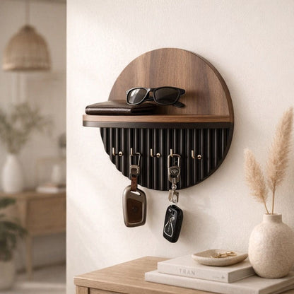 HAVEN™ Wall Key Holder & Entryway Shelf