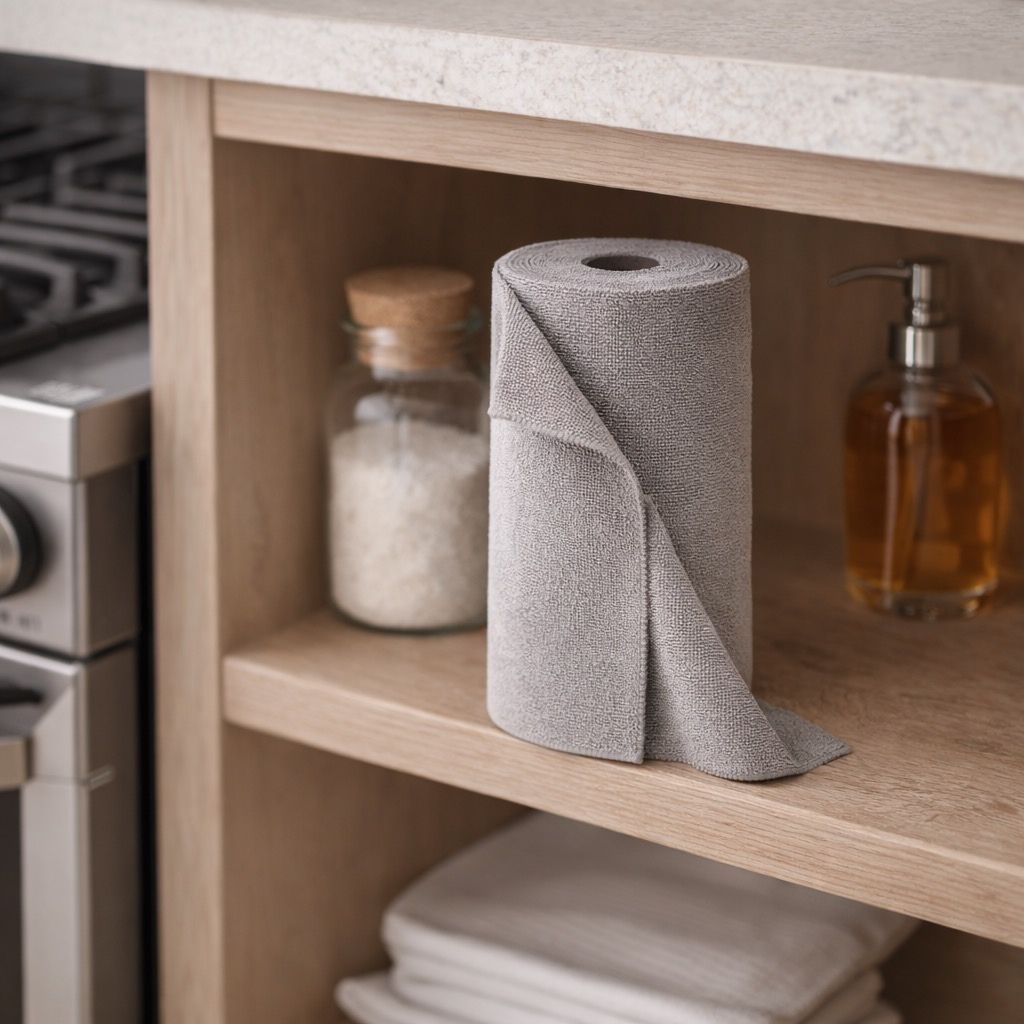 WipeRitual™ Reusable Microfiber Cleaning Cloth Roll