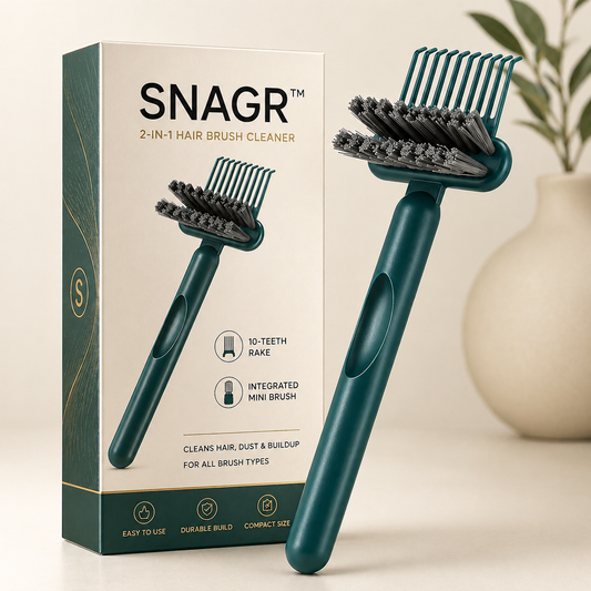 SNAGR™ 2-in-1 Hair Brush Cleaner