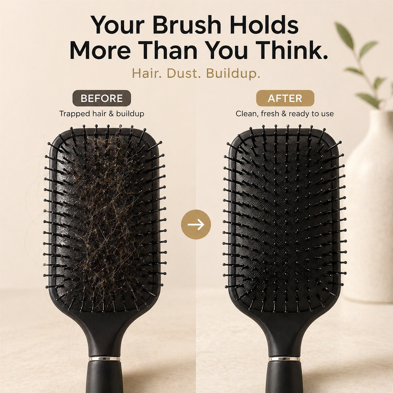 SNAGR™ 2-in-1 Hair Brush Cleaner