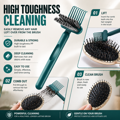 SNAGR™ 2-in-1 Hair Brush Cleaner