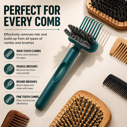 SNAGR™ 2-in-1 Hair Brush Cleaner