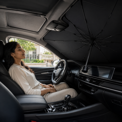 Solbrella™ Foldable Car Windshield Sunshade