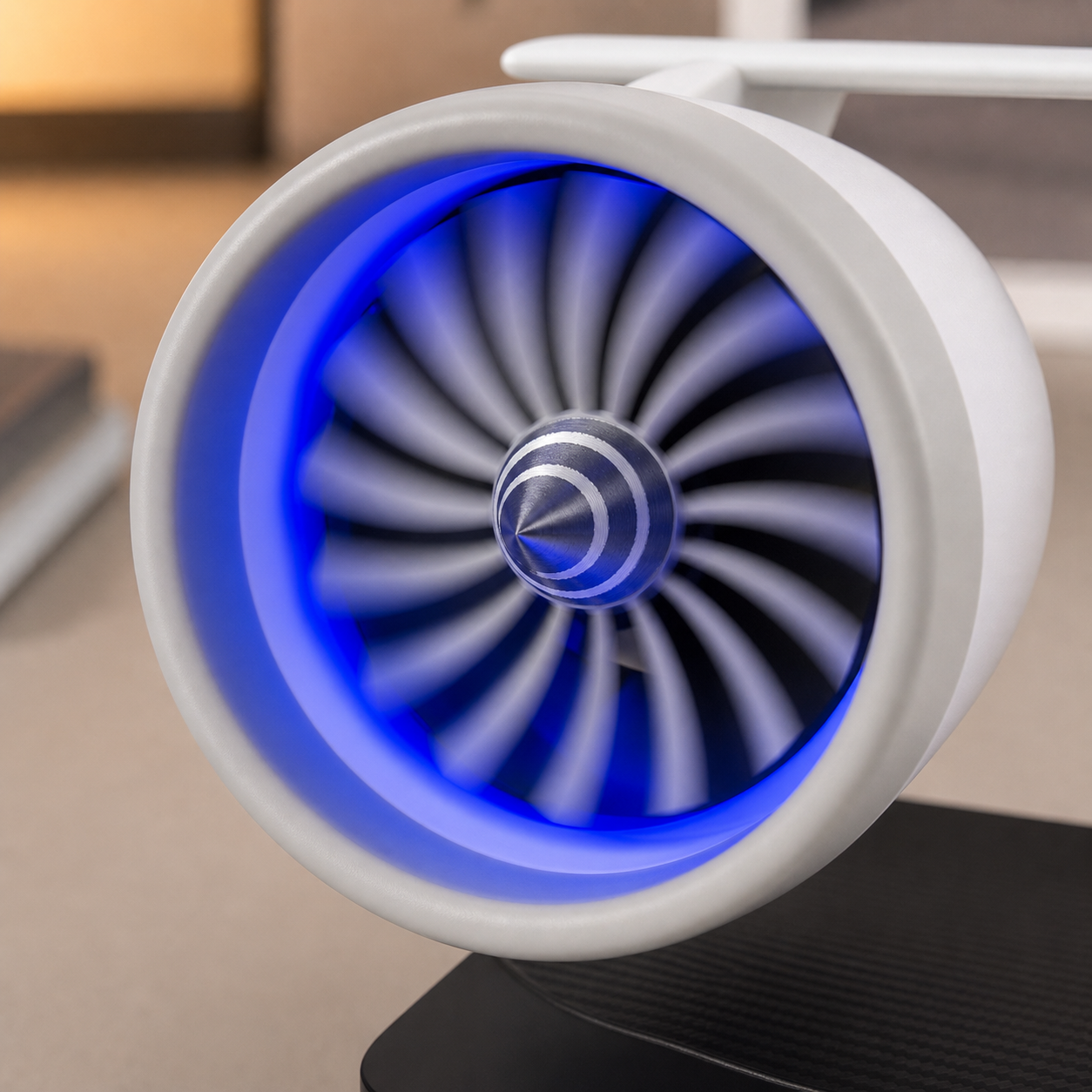 A compatible phone lying flat and centred on the JetDock charging base
