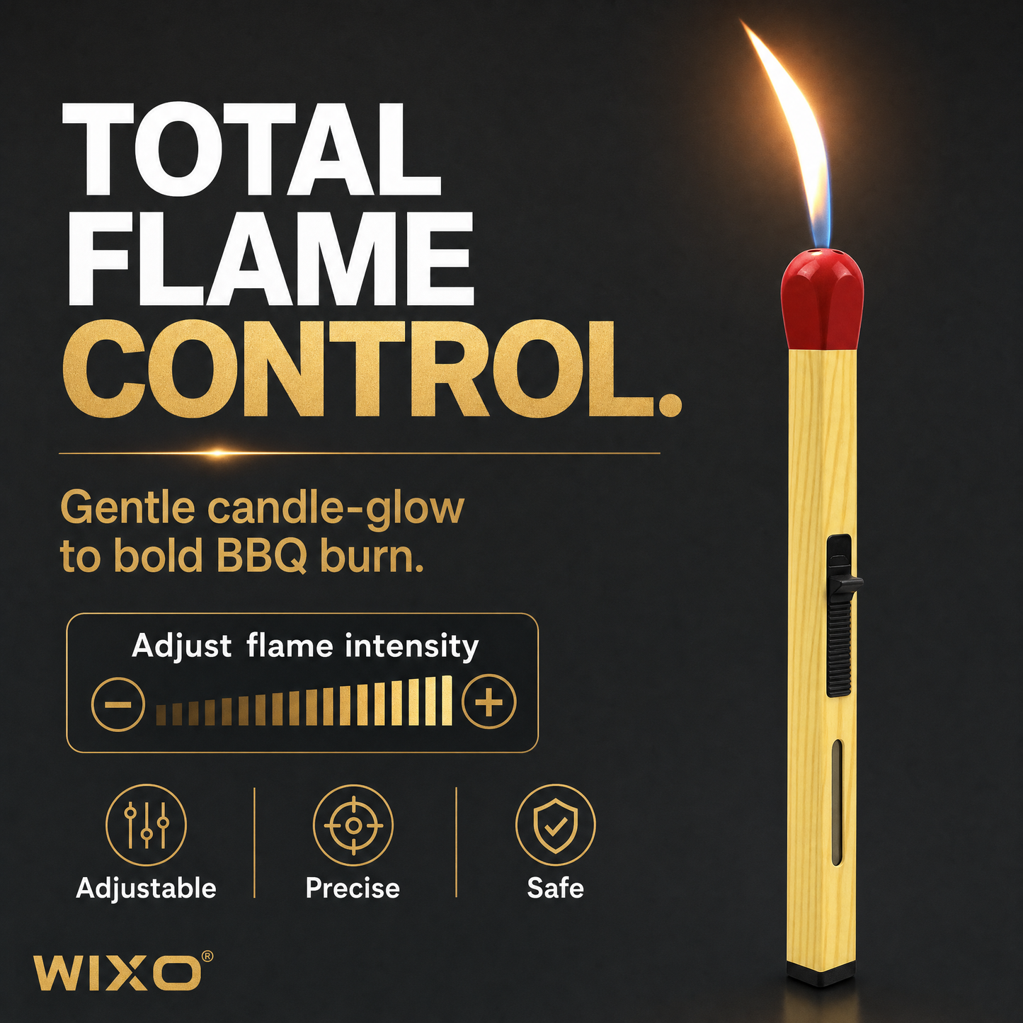 WIXO™ Refillable Matchstick Lighter