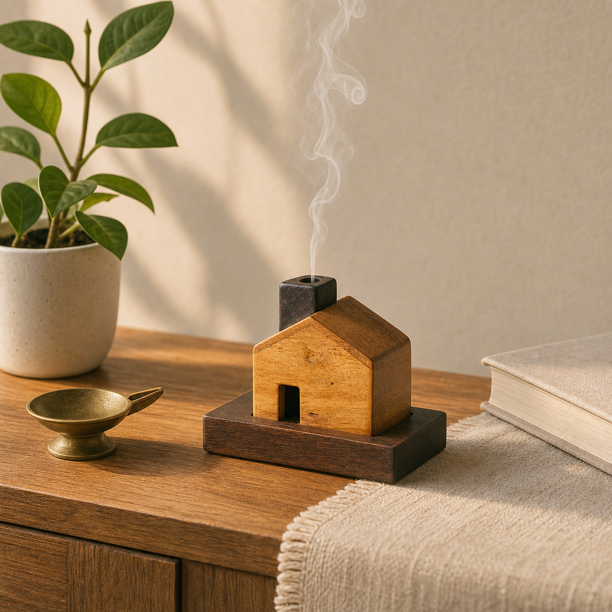 Kutir Wooden Incense House