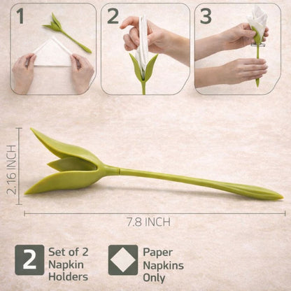 TULIX™ Floral Napkin Holder