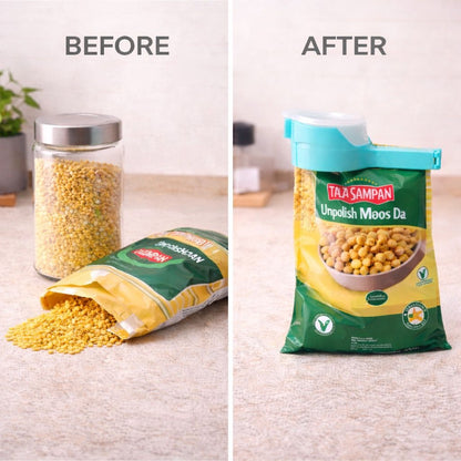 PourSeal™ Seal + Pour Packet Clips