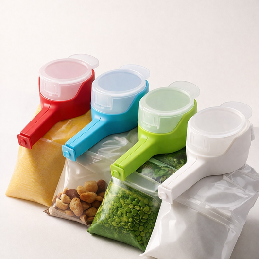 PourSeal™ Seal + Pour Packet Clips